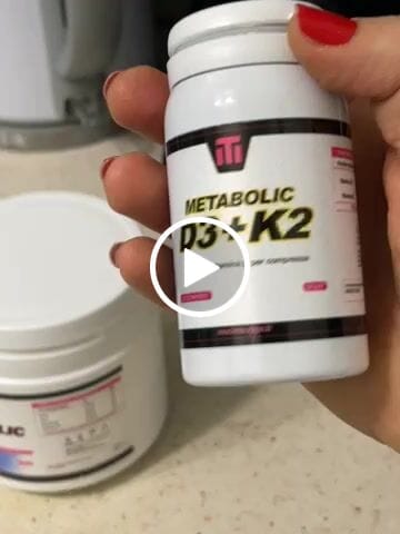 Customer video review of Metabolic D3 + K2 - 200 compresse da 2000 UI