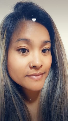 Customer photo review of Piercing au nez Amalya