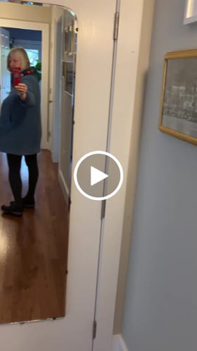Customer video review of Plus Size Women Solid Color Fleece-lined Corduroy Dress