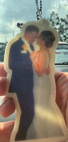 Customer photo review of Custom Shape Air Freshener