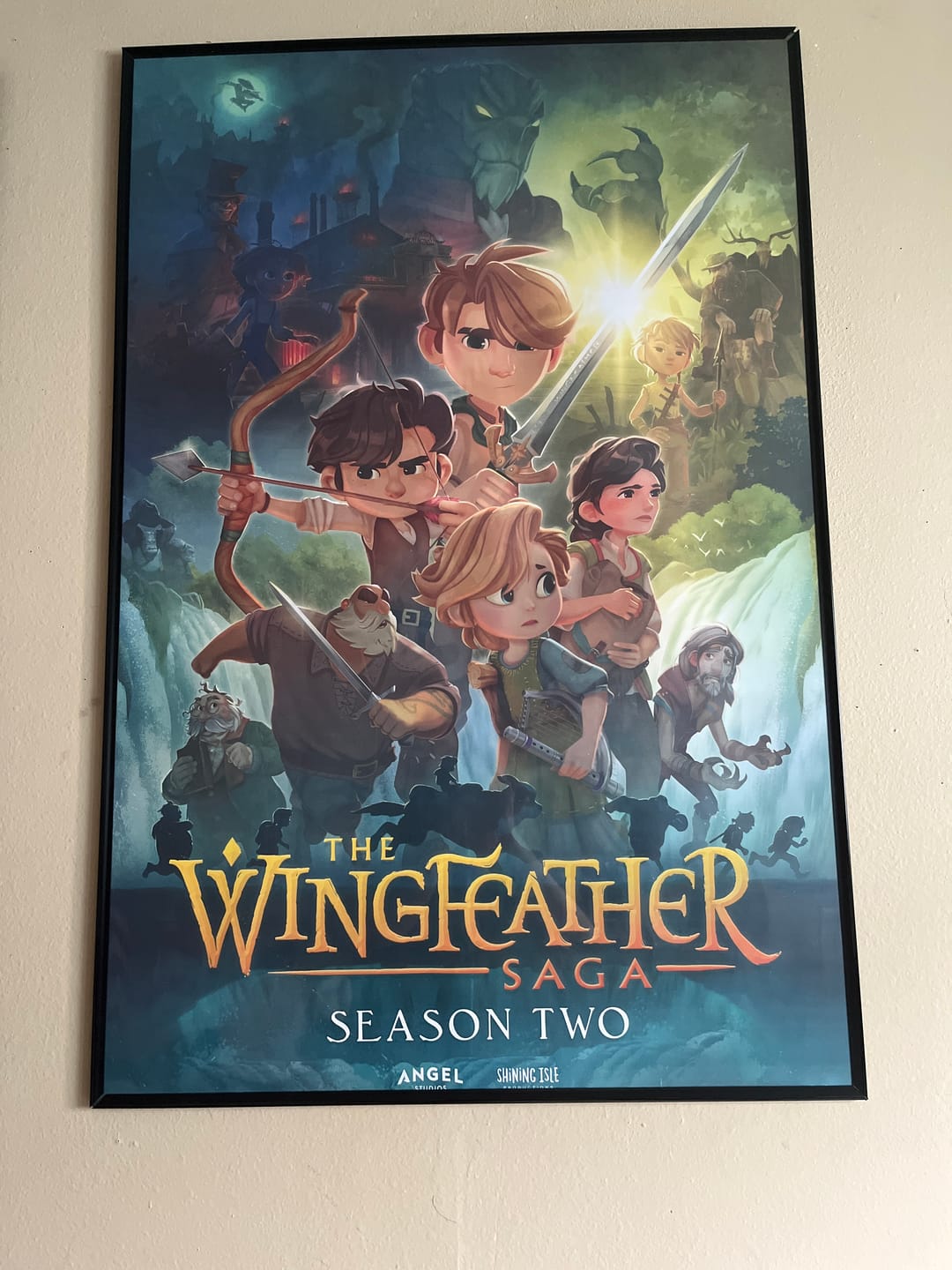 Customer photo review of Wingfeather Season 2 Poster