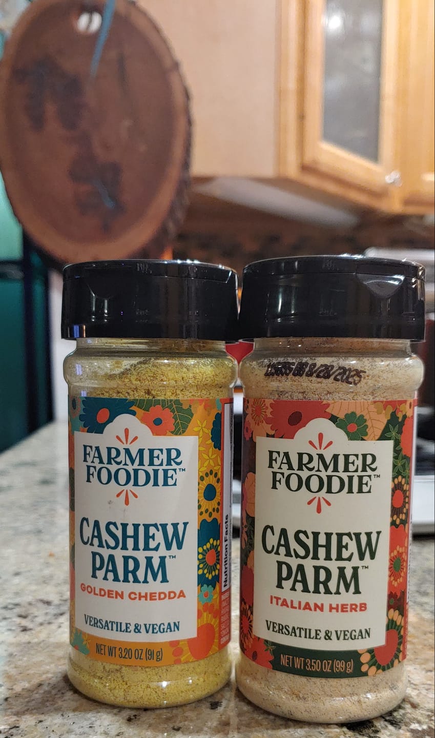 Customer photo review of Sampler Cashew Parm