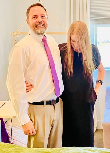 Customer photo review of Brigitte Brianna Luxe Dress