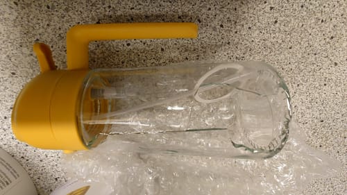 Customer photo review of 2 i 1 oliesprøjteflaske og dispenser i glas