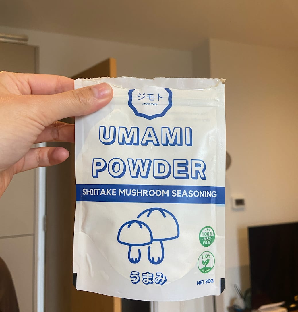 Customer photo review of Umami Powder