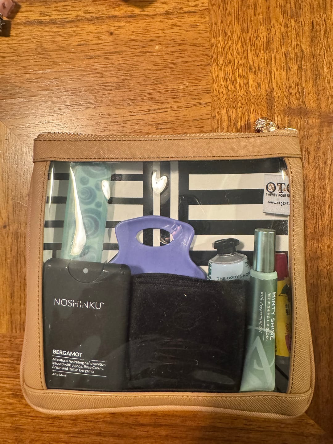 Customer photo review of #3 Nudie Tan Pouch Bag