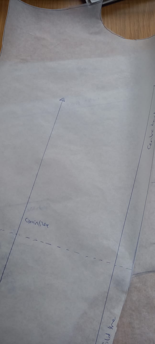 Customer photo review of Prym Dressmakers Pattern Tracing Paper
