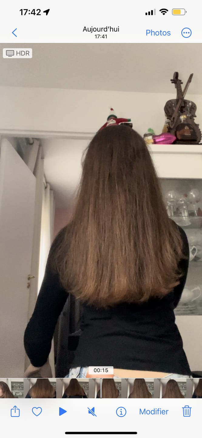 Customer photo review of Kit de lissage