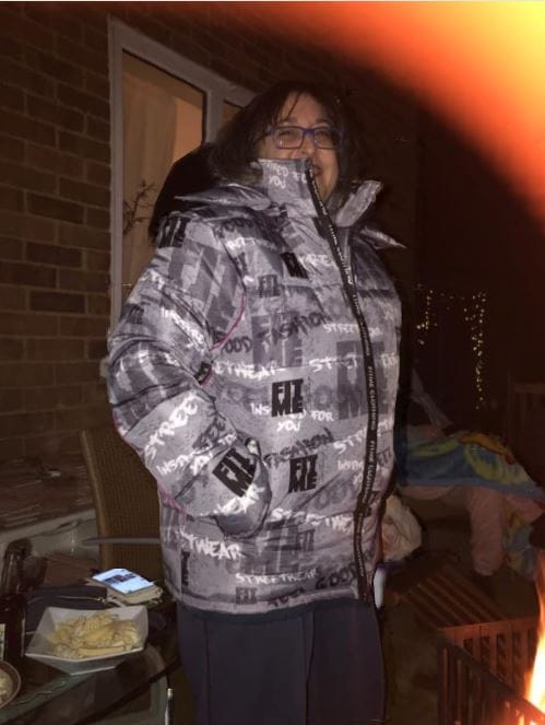Customer photo review of Grey Street Inspired Hooded Puffer Jacket