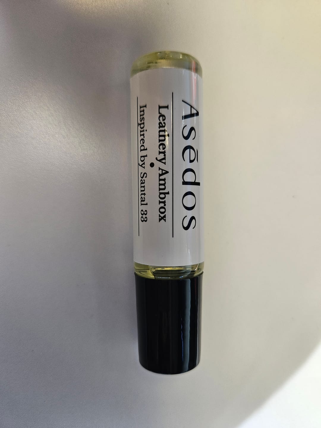 Customer photo review of LEATHERY AMBROX PERFUME OIL