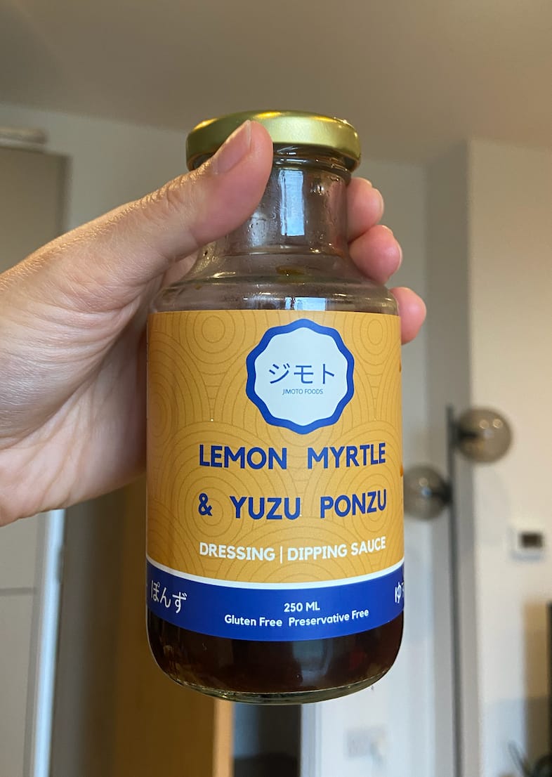 Customer photo review of Lemon Myrtle & Yuzu Ponzu