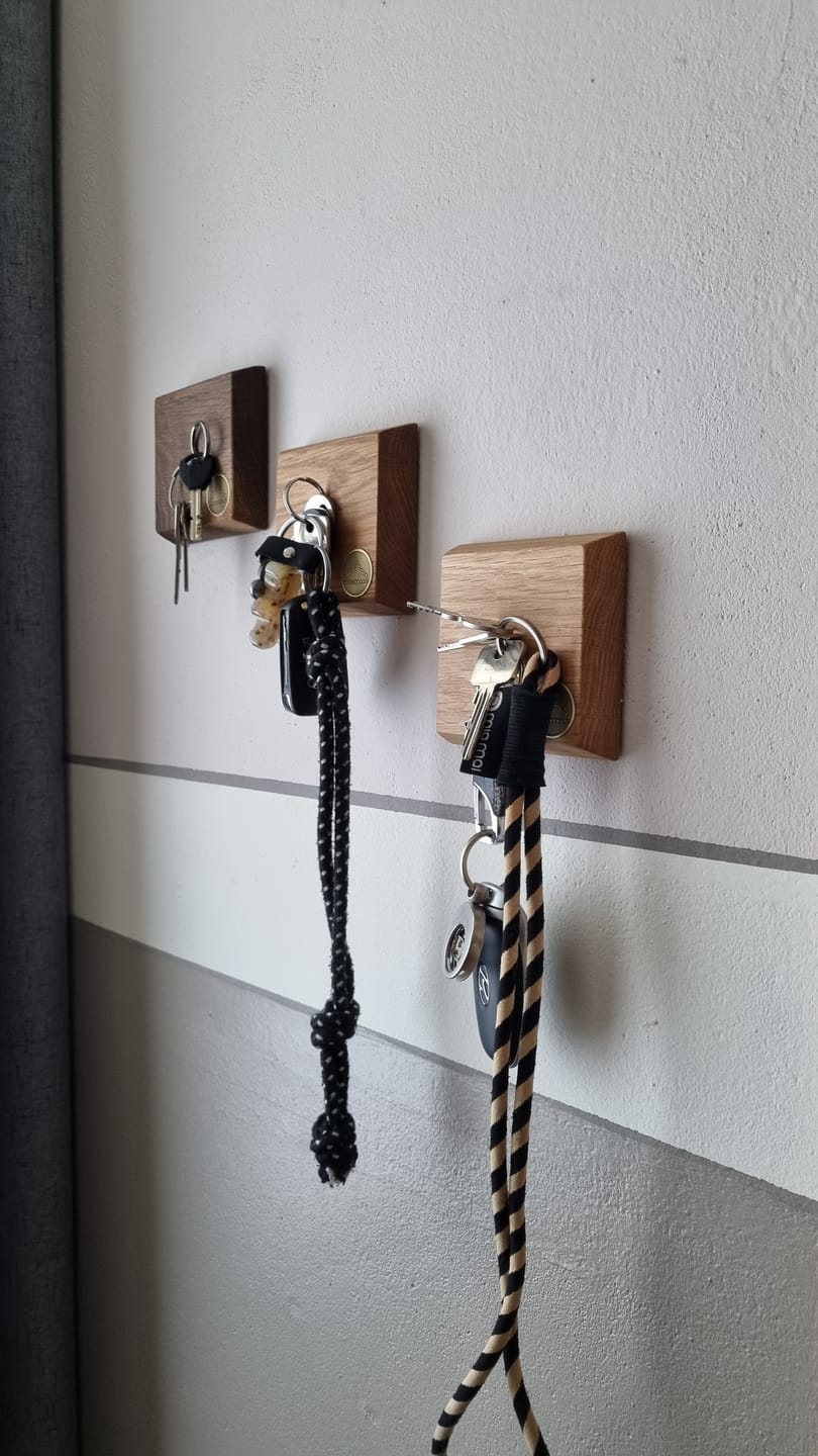 Customer photo review of Schlüsselbrett magnetisch – Ima | 4er Set