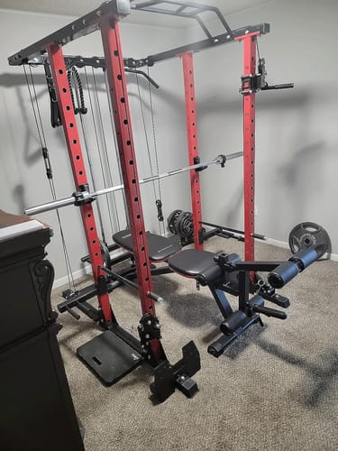 Customer photo review of K6-1.0 All-in-One Power Rack Functional Trainer