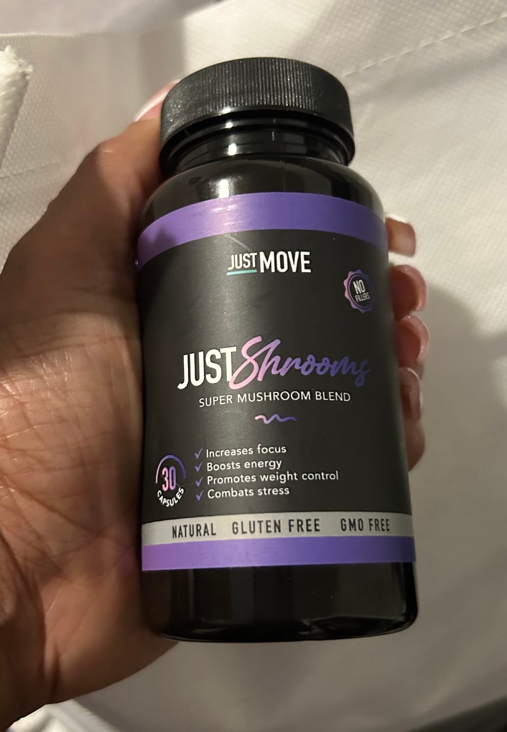 Customer photo review of Just Shrooms - Super Mushroom Blend