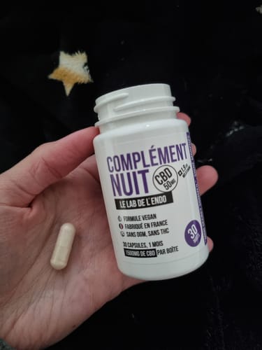 Customer photo review of Synergie sommeil CBD Mélatonine - 1500mg