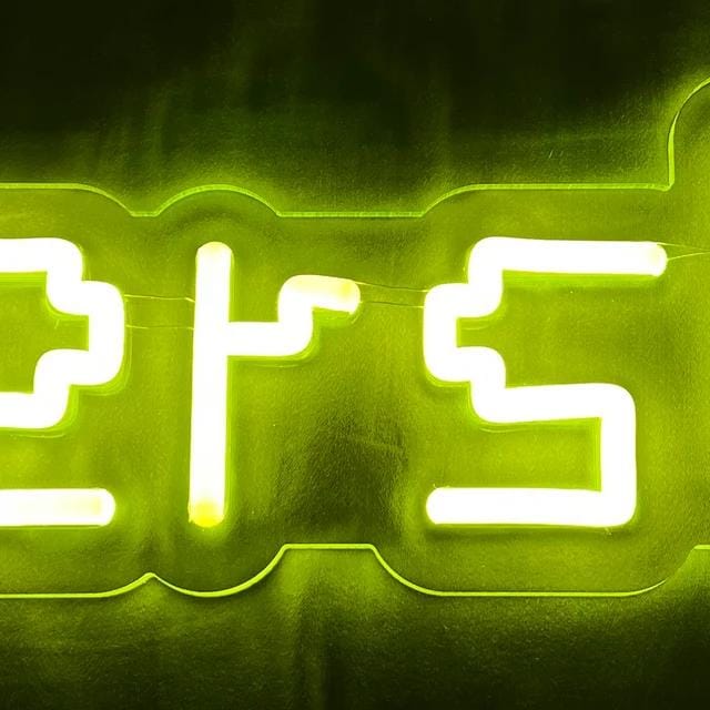 Customer photo review of CUSTOM TEXT LED NEON SIGN