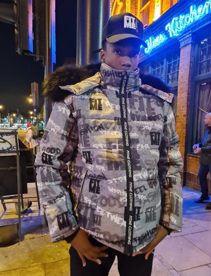 Customer photo review of Grey Street Inspired Hooded Puffer Jacket