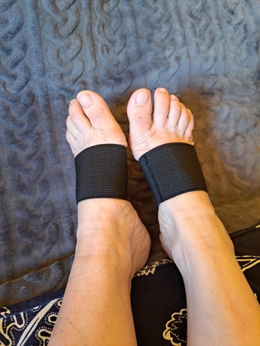 Customer photo review of Réz Nanoszálas Kompressziós Harántemelő Támasz