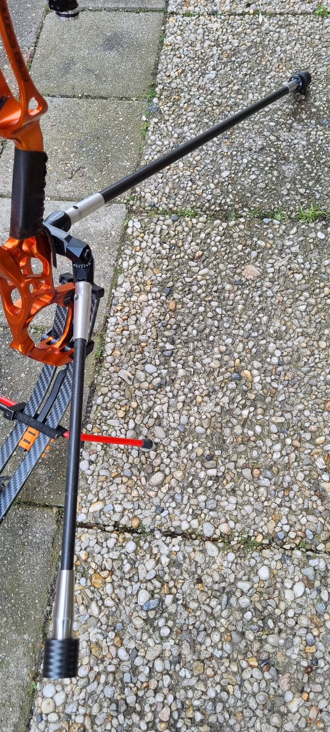 Customer photo review of EDGE Adjustable Offset Mount