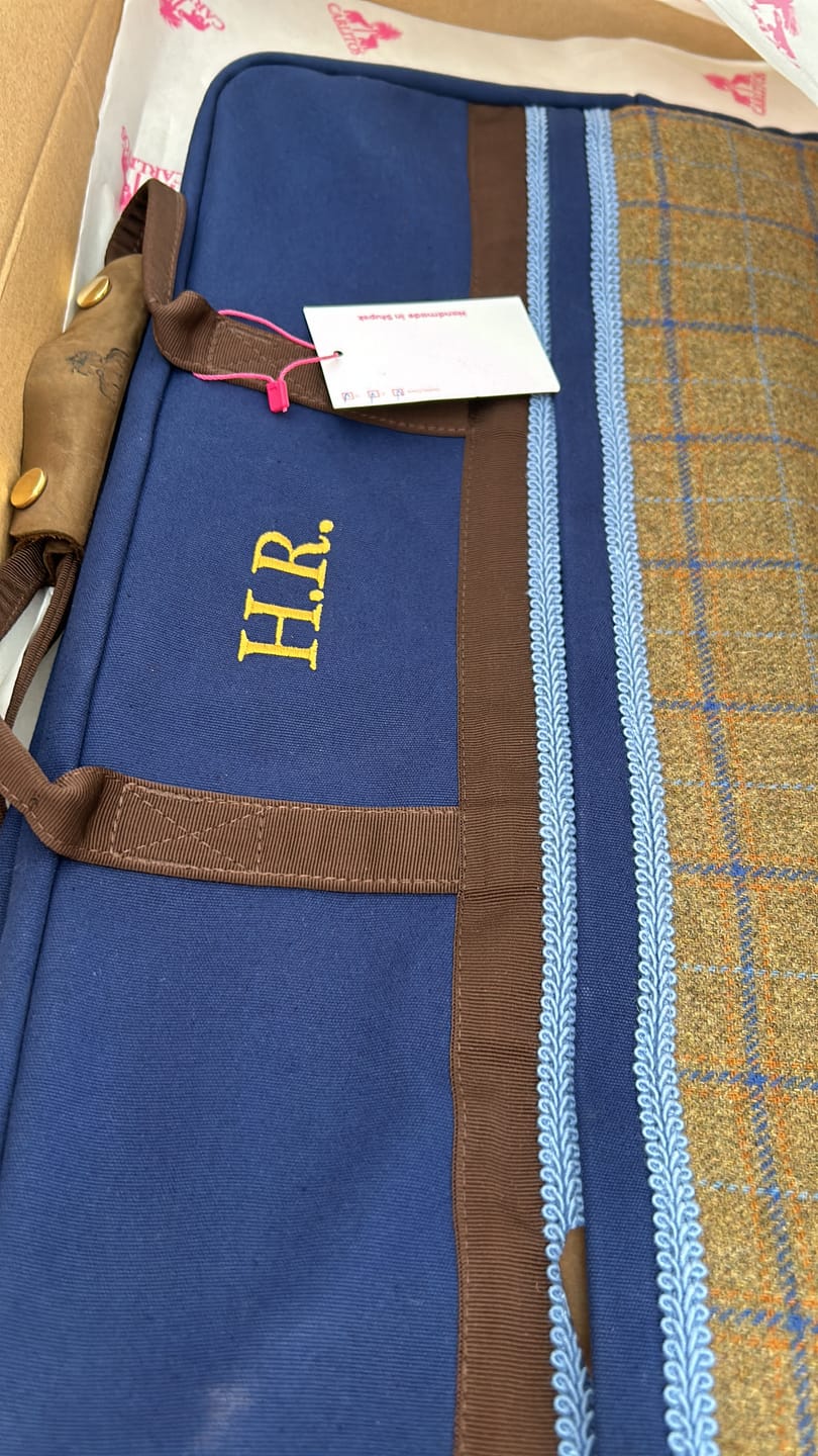 Customer photo review of Weekender BLUE TWEED