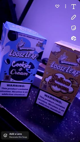 Customer photo review of Yellow Dream LooseLeaf 2 Pack Wraps (40 Count)