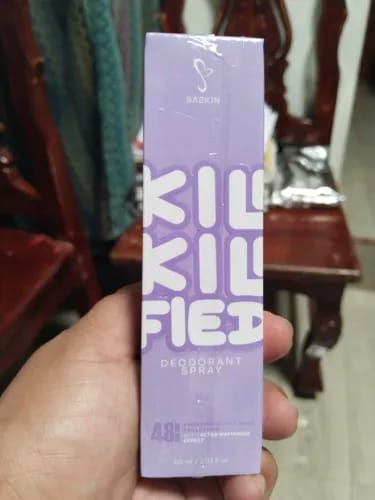 Customer photo review of KILI-KILI FIED Deodorant Spray By Sachzna