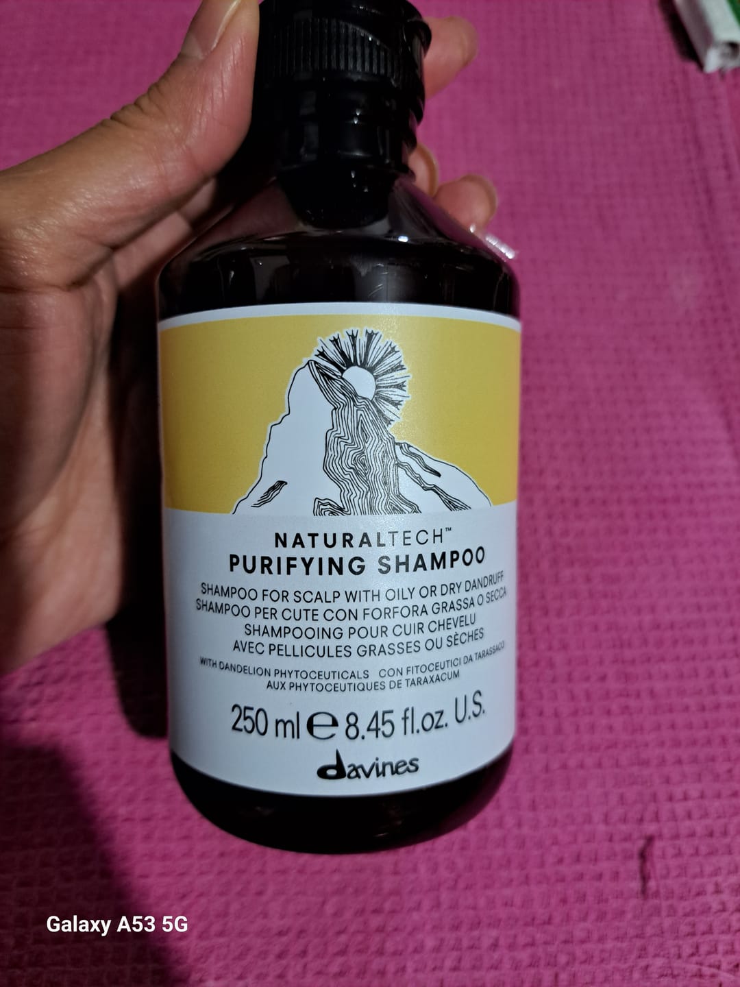 Customer photo review of Shampoo Anticaspa Purifying Naturaltech