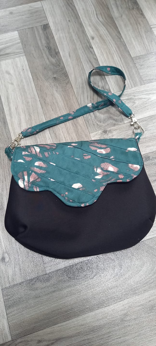 Customer photo review of Plain Scuba Fabric