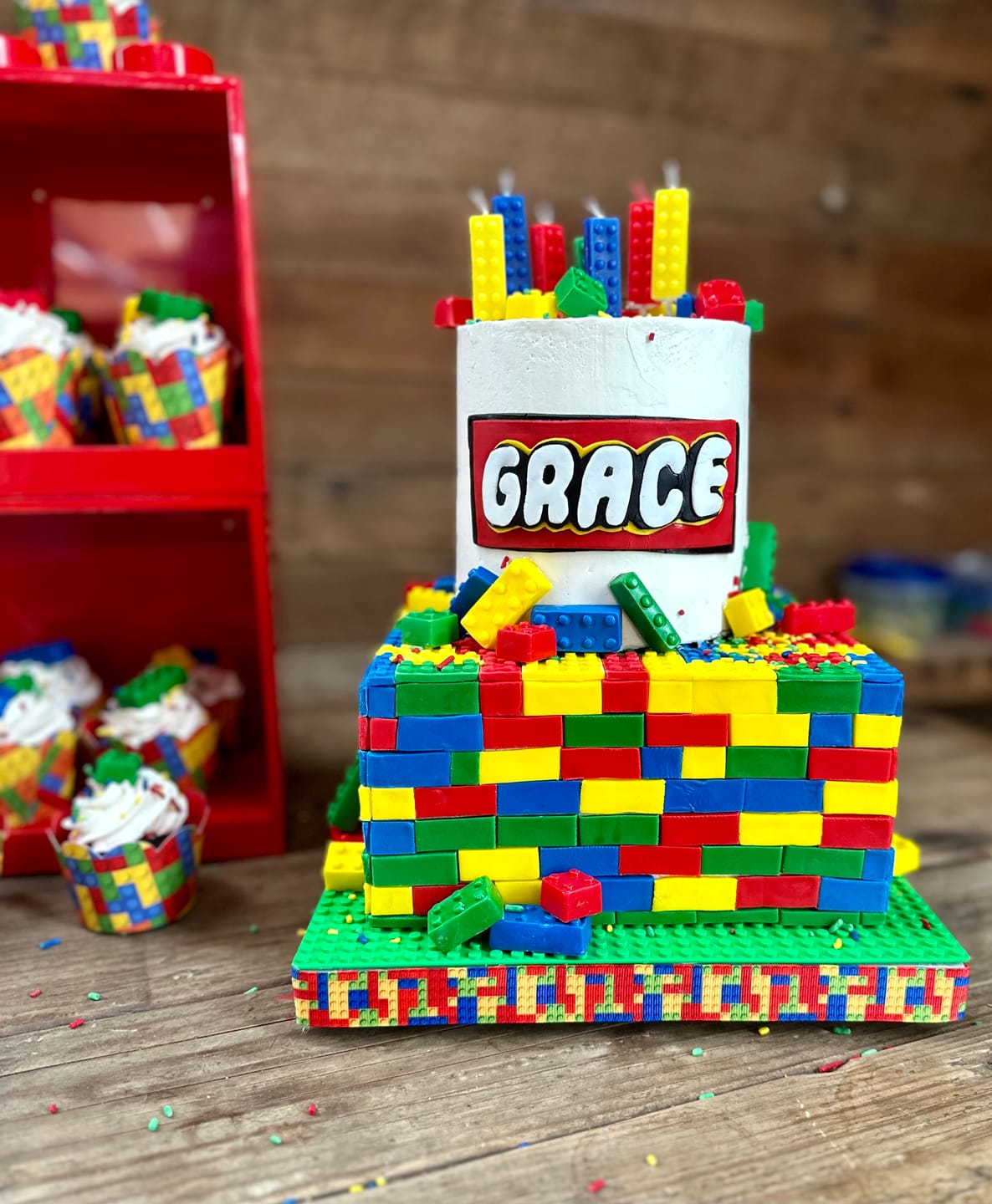 Customer photo review of Multi-Cavity Flat Building Block Mold