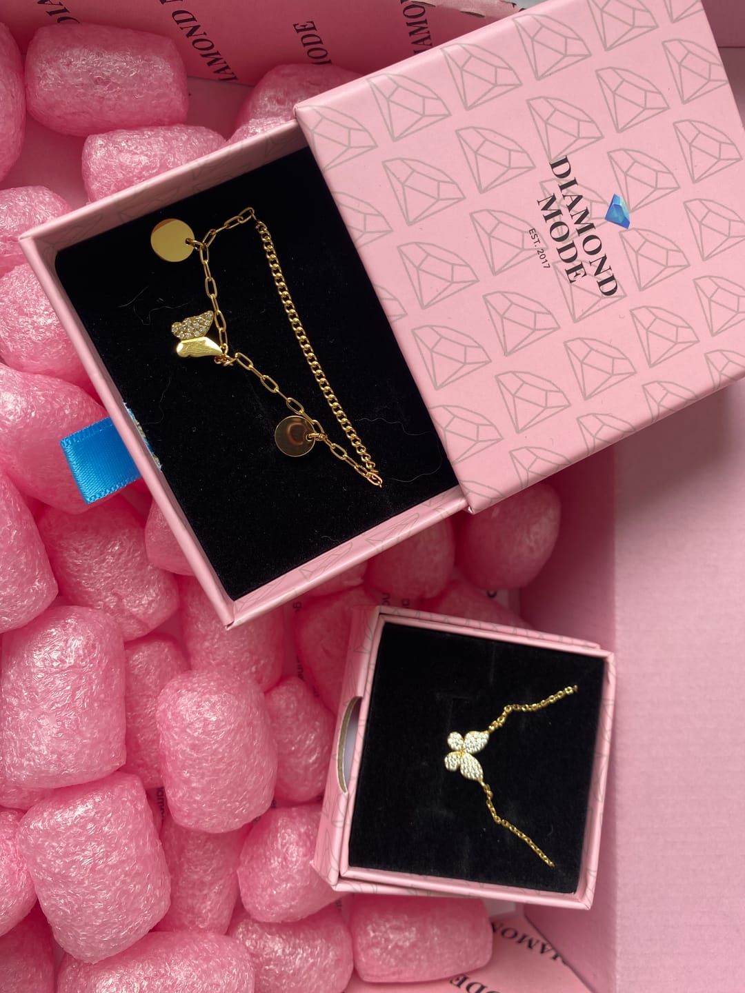 Customer photo review of Sweet Butterfly Kette | 925 Echtsilber