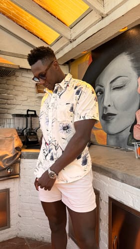 Customer photo review of KARL | Leopard Fade