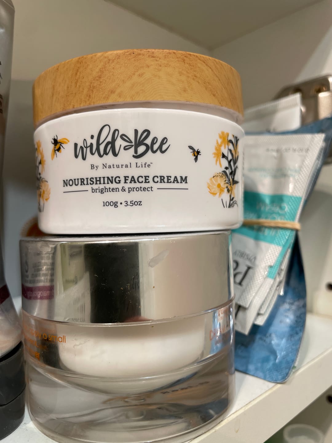 Customer photo review of Wild Bee Nourishing Face Cream - 20% Off