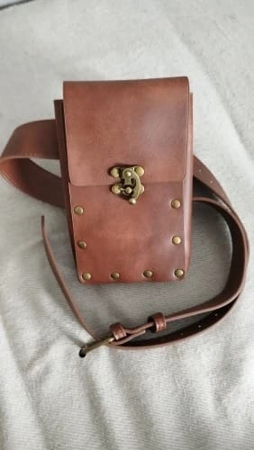Customer photo review of Mini steampunk bag