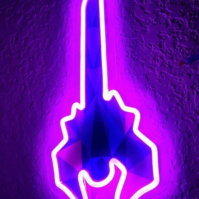 Customer photo review of TOXIC BLOWPIPE LED NEON SIGN