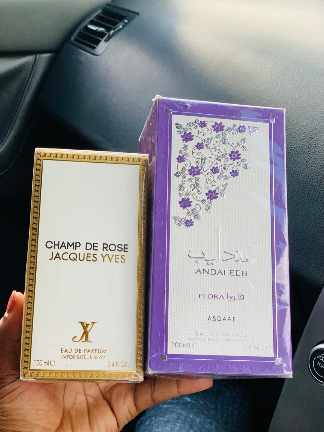 Customer photo review of Champ De Rose Jacques Yves EDP perfume 100ml