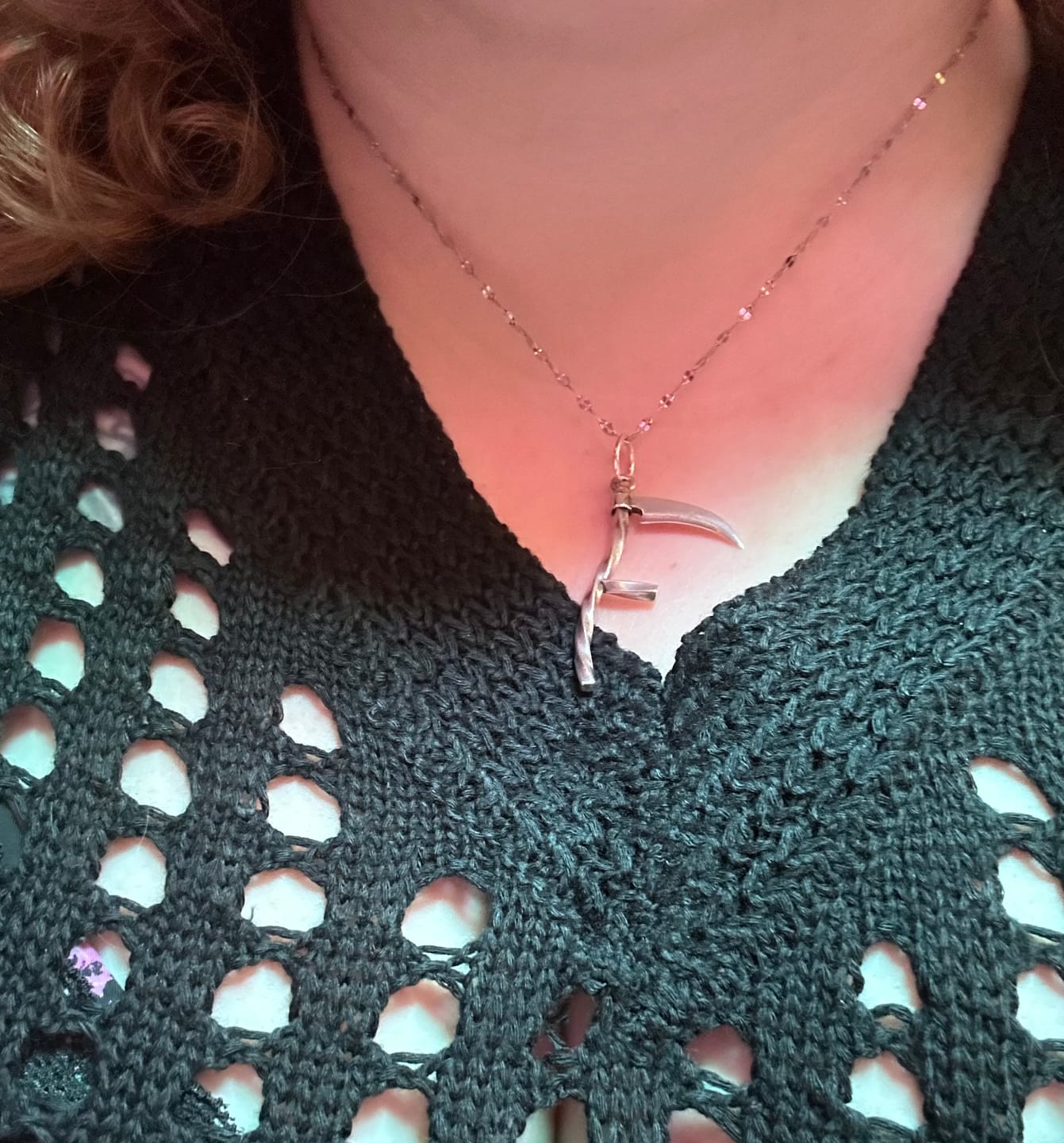 Customer photo review of Kara Necklace