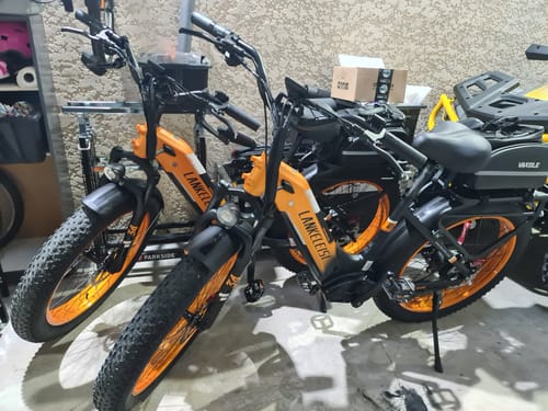 Customer photo review of Lankeleisi MG600 Plus 1000W Bafang Motor 26" Fat Bike All Terrain SUV E-Bike 48V 20Ah Samsung Battery