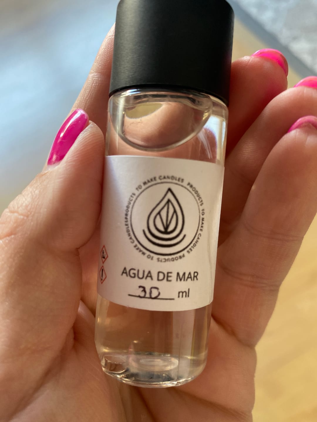 Customer photo review of Fragancia AGUA DE MAR