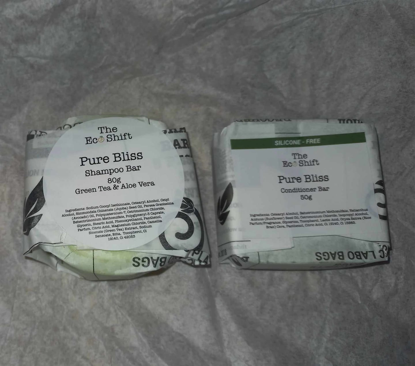Customer photo review of Anti Hair Fall Shampoo Bar Pure Bliss