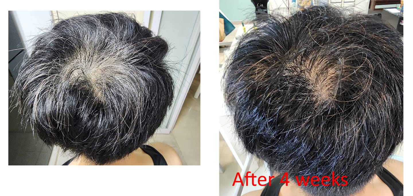 Customer photo review of [ SMIB ] - Color Change Shampoo - Vegan Certified
