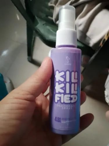 Customer photo review of KILI-KILI FIED Deodorant Spray By Sachzna