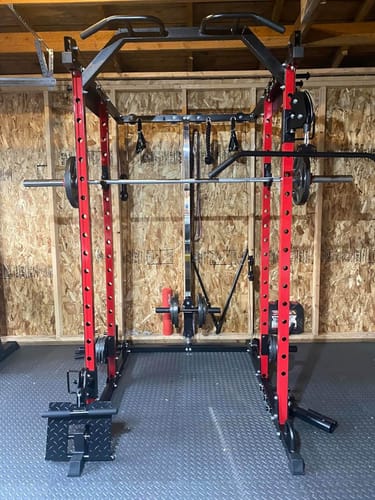 Customer photo review of K6-1.0 All-in-One Power Rack Functional Trainer