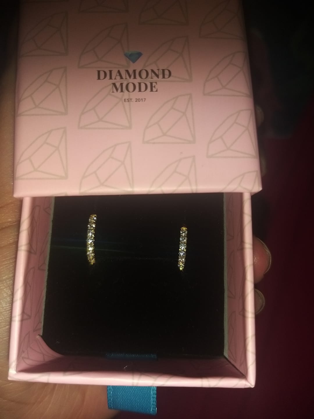 Customer photo review of Klara Ohrringe | 18K vergoldet