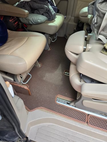 Customer photo review of Dywaniki samochodowe - Van - Przód i tył