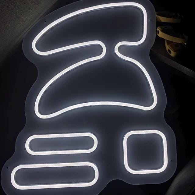 Customer photo review of IRONMAN LED NEON SIGN