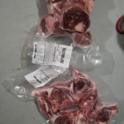 Customer photo review of Halal Half Goat
