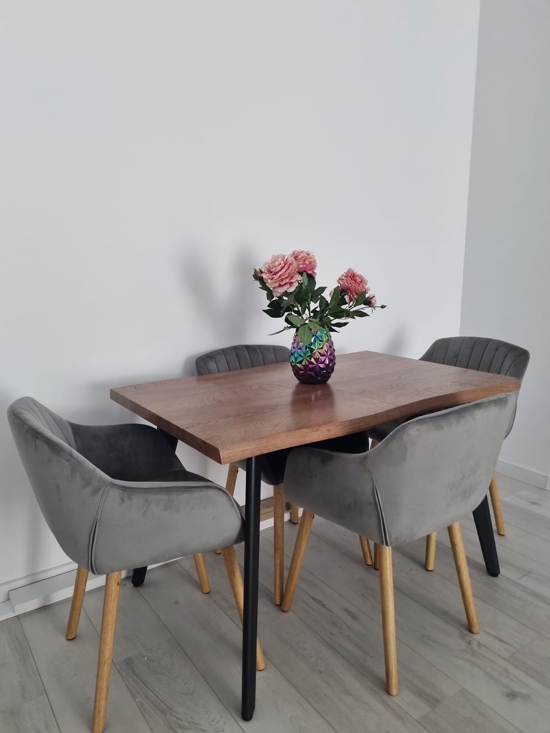 Customer photo review of Masa extensibila DICKSON, stejar natural, 120-180x80x75 cm