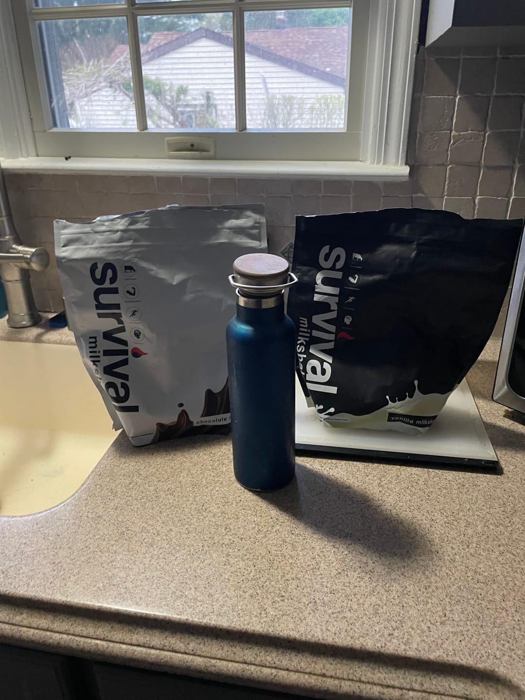 Customer photo review of Survival Milkshake