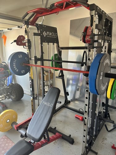 Customer photo review of MIKOLO M4-1.0 Home Gym Package