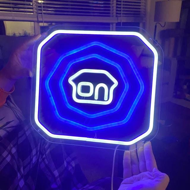 Customer photo review of HOME TABLET LED NEON SIGN